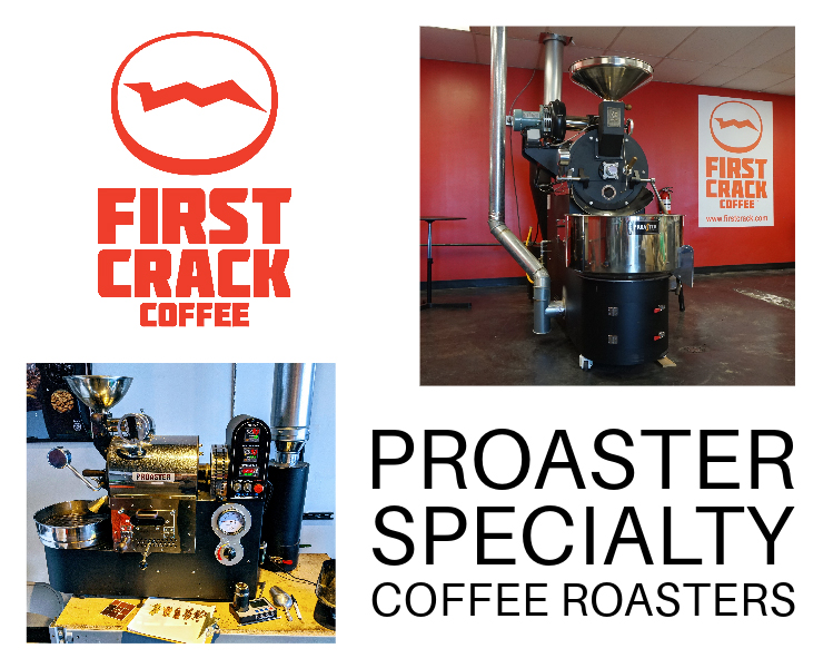 banner advertising first crack coffee proaster specialty coffee roasters